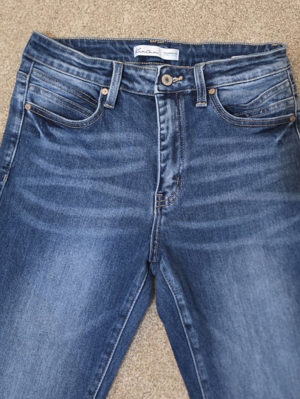 KanCan Blue Flare Women's Jeans - Picture 9 of 9